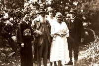 Clemenceau, Monet et Mme Kuroki, juin 1921 - Coll. Musée Clemenceau