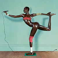 Grace revised and updated, painted photo, New York, 1978 © Jean-Paul Goude