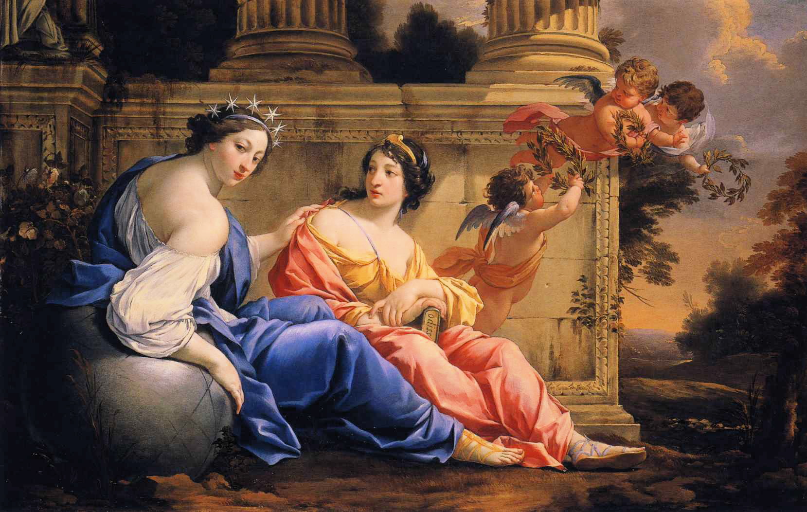 Simon_Vouet_-_The_Muses_Urania_and_Calliope